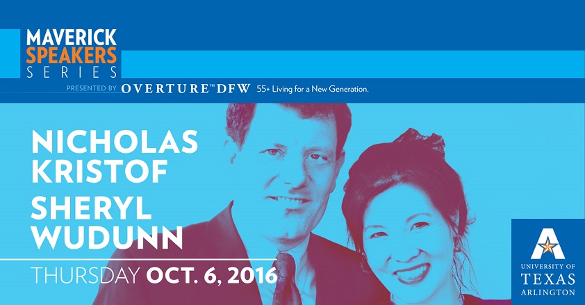 Nicholas Kristof and Sheryl WuDunn Presented By Overture DFW