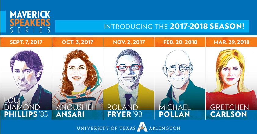 2017-18 Maverick Speakers Series Season Tickets