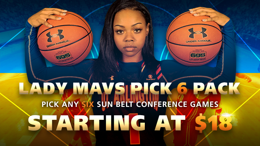 2019 UTA Women's Basketball Sun Belt Pick Six Pack