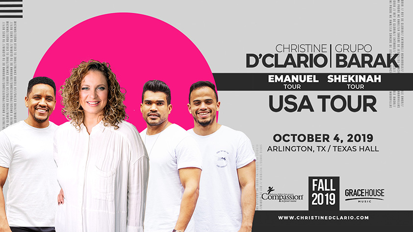 Christine D'Clario/Barak: Emanuel/Shekinah Tour 2019