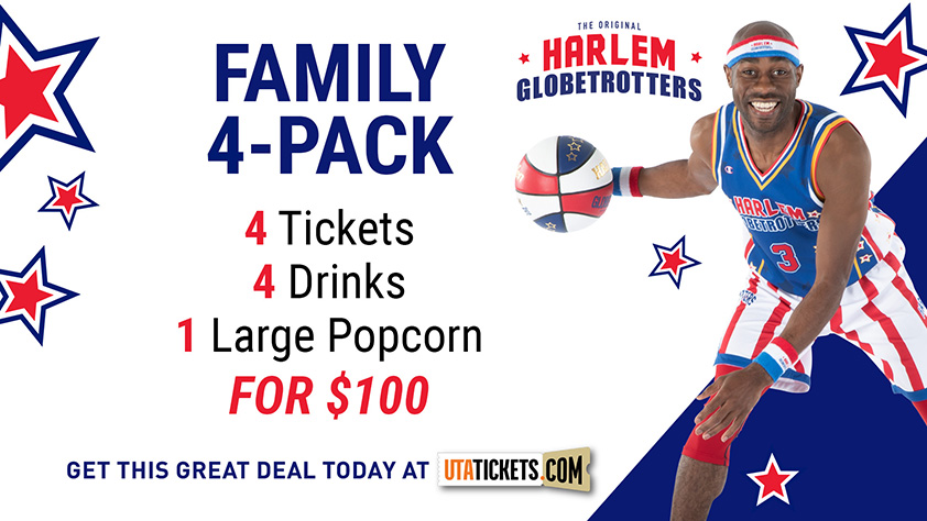 Harlem Globetrotters Family Four Pack