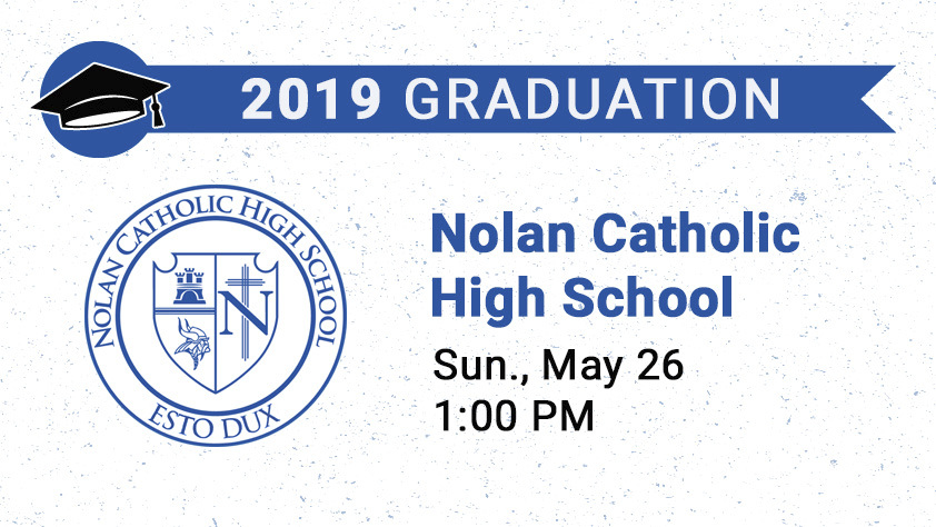 Nolan Catholic High School Graduation