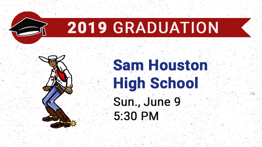 Sam Houston High School Graduation