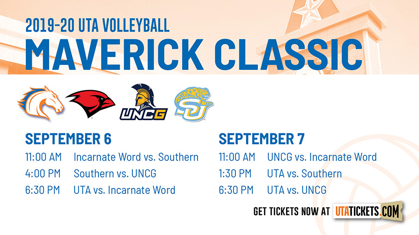 UTA Volleyball Maverick Classic Day 1