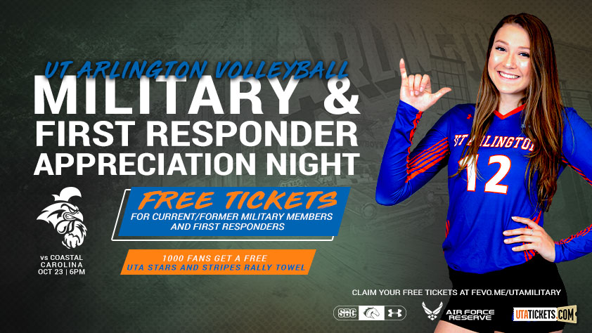 UTA Volleyball vs Coastal Carolina