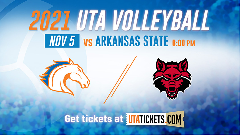 UTA Volleyball vs Arkansas State