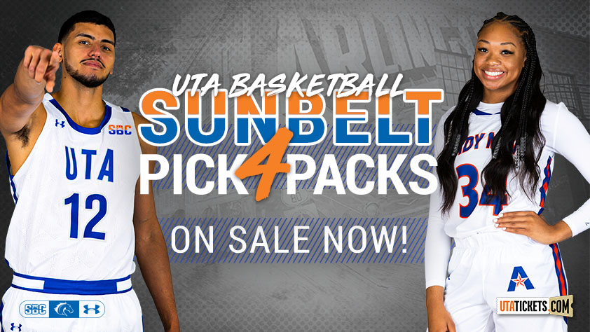 UTA Men and Women's Basketball Sun Belt Pick Four Pack