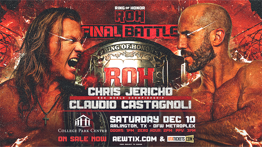 AEW Ring of Honor Presents Final Battle December 10, 2022