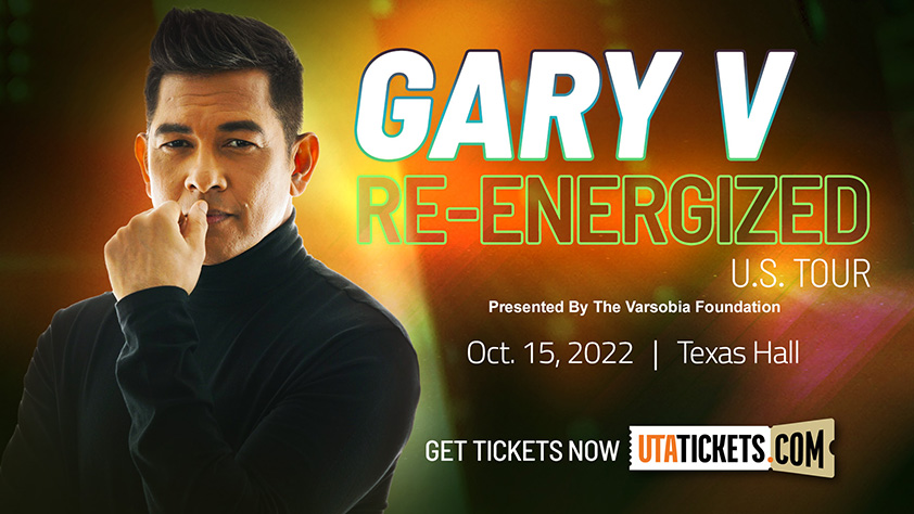 Gary V Re-energized Tour Oct. 15 Texas Hall