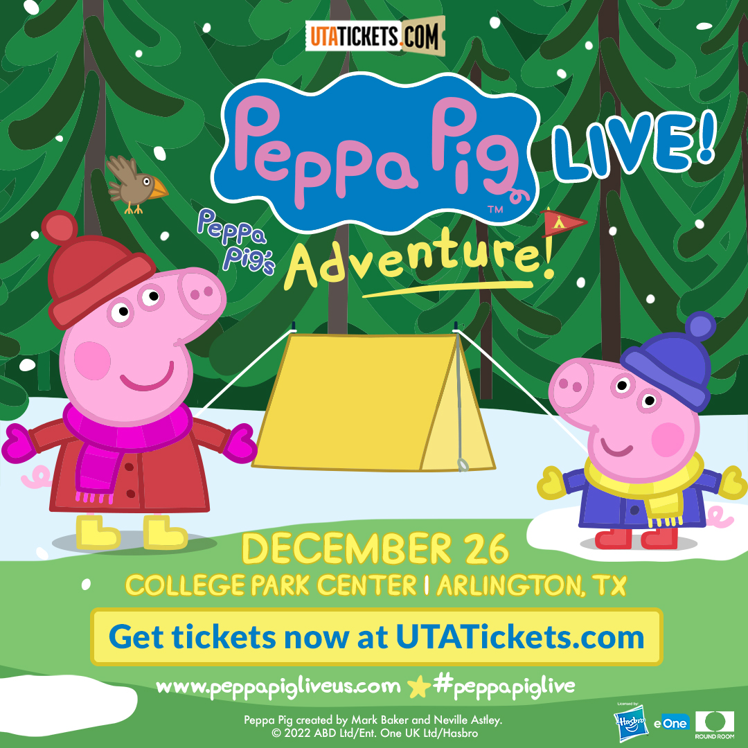 Peppa Pig's Adventure at College Park Center December 26, 2022