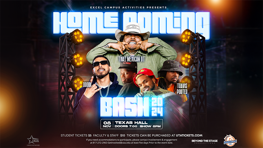 The Homecoming Bash featuring That Mexican OT, Drodi, and Travis Porter