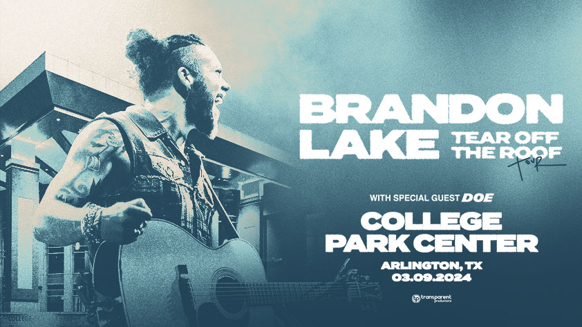 Brandon Lake at College Park Center March 9, 2024 with special guest DOE