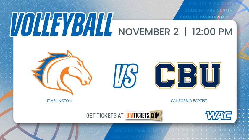 UTA Volleyball vs California Baptist