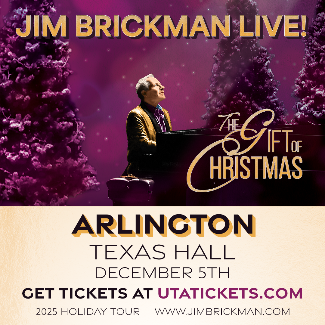Jim Brickman Live at Texas Hall December 5, 2025