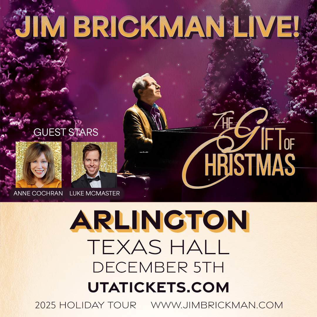 Jim Brickman Live at Texas Hall December 5, 2025