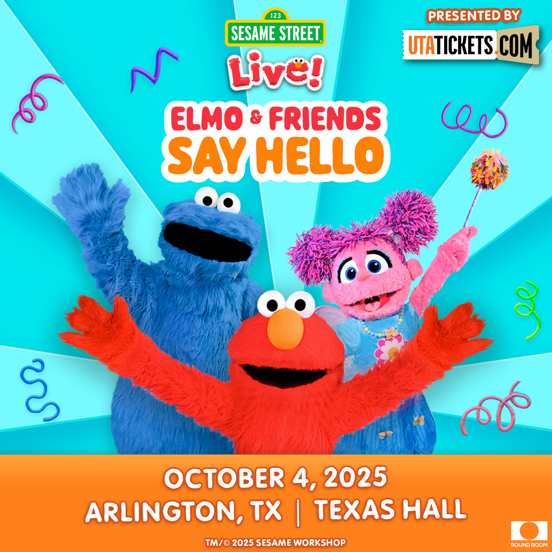 Sesame Street Live! Elmo and Friends Say Hello at Texas Hall October 4, 2025