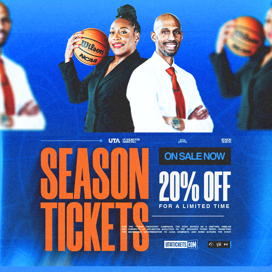 UTA Men's and Women's Season Tickets On Sale Now!