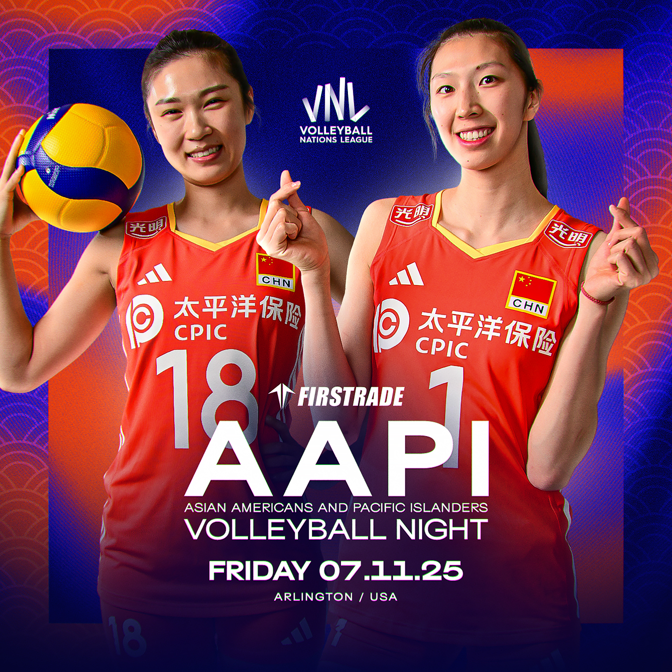 VNL AAPI Night at College Park Center July 11, 2025