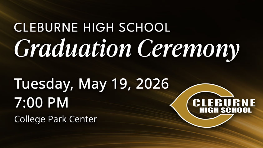Cleburne High School Graduation