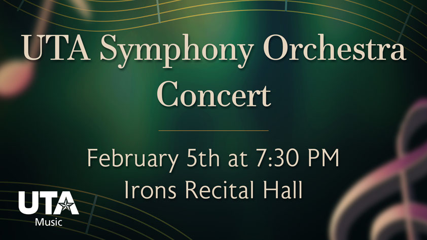 UTA Symphony Orchestra Concert