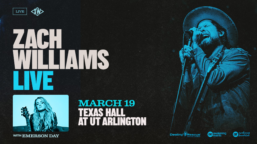 Zach Williams Live with Special Guest Emerson Day